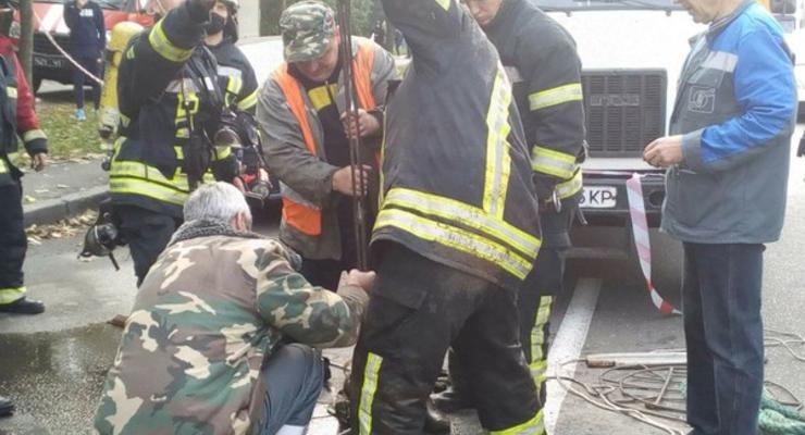 Авария на коллекторе в Киеве: Стали известны подробности