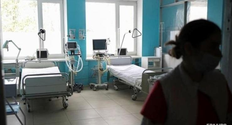 В Украине заняты более 67% больничных коек