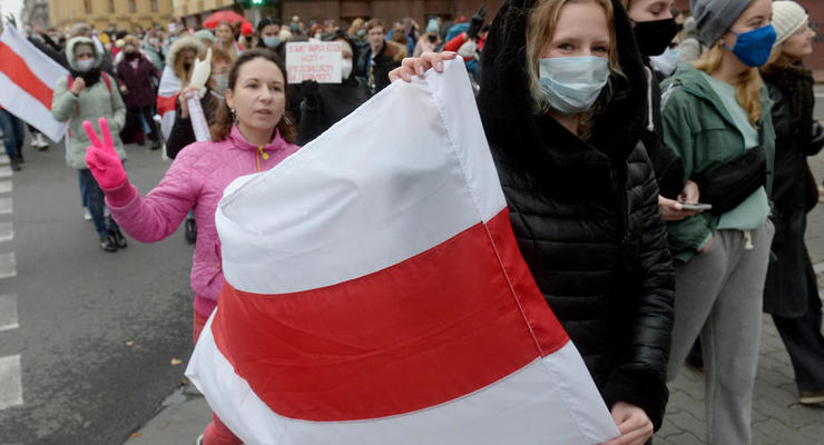 В Минске проходит акция протеста против террора