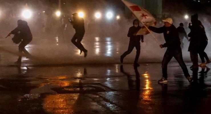 Протесты в Тбилиси: пострадали 27 человек