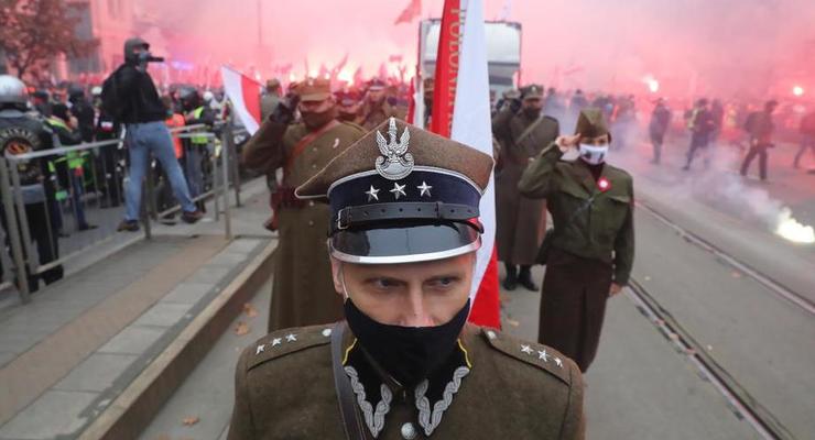 В Варшаве прошел Марш независимости. Фоторепортаж