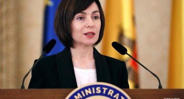 Санду намерена наладить отношения Молдовы и Украины