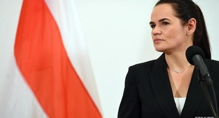 Тихановская требует признать белорусских силовиков террористами