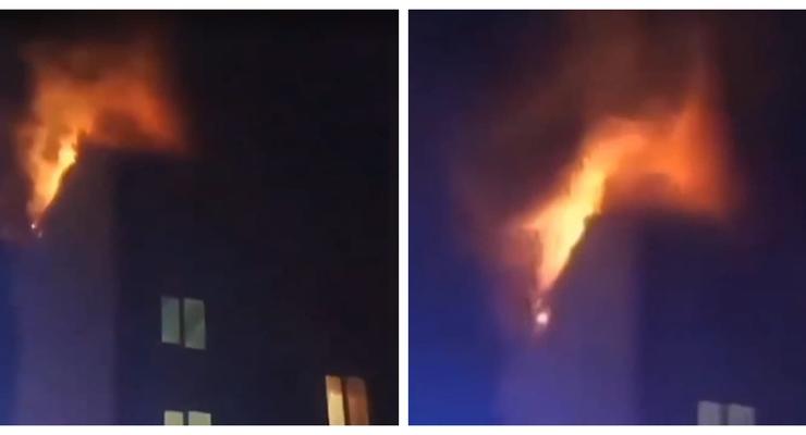 На Сумщине горел отель: Постояльцев эвакуировали