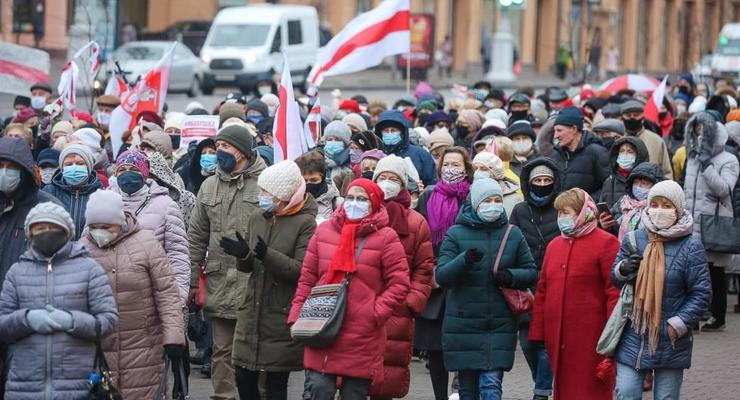 В Минске проходит марш мудрости пенсионеров