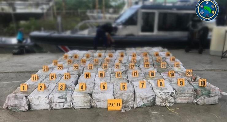 В Коста-Рике конфисковали 2,5 тонны кокаина
