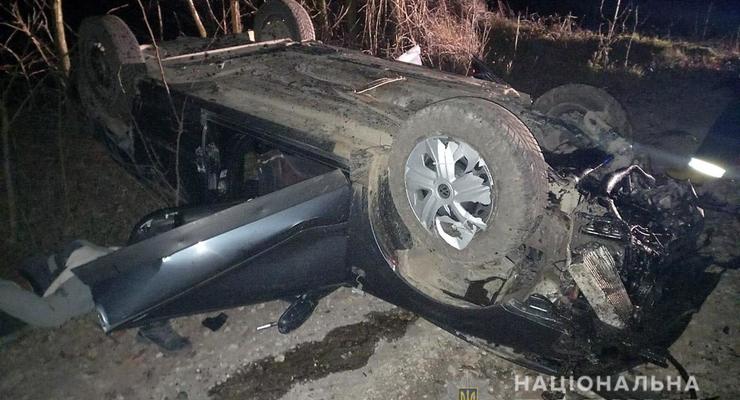 ДТП в Хмельницкой области: Водитель убил себя и двух пассажирок