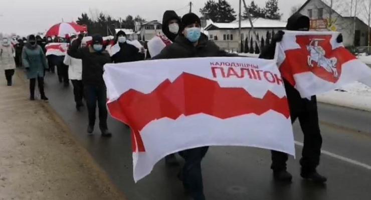 В Беларуси прошел Марш народного обвинения