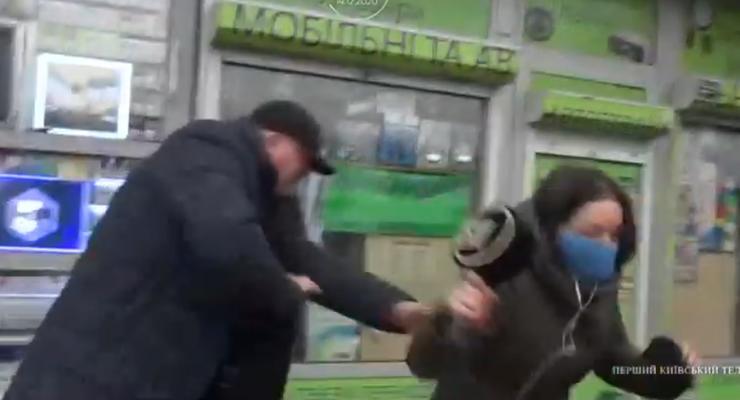 Позорное нападение на журналистку в Киеве: полиция открыла дело