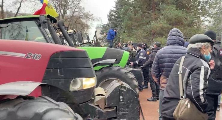 В Молдове произошли стычки фермеров с силовиками