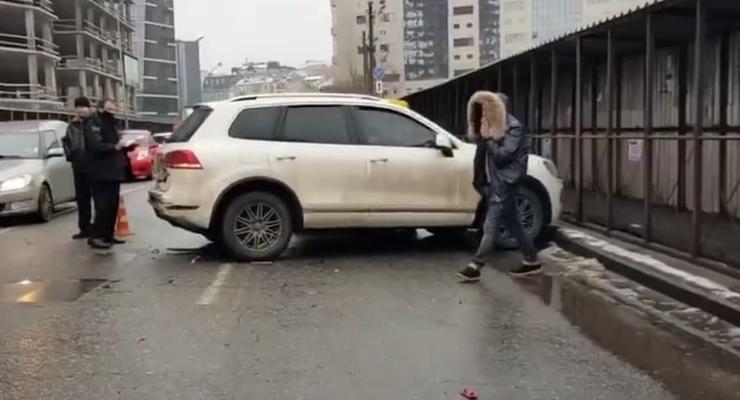 В Киеве водитель-эпилептик устроил масштабное ДТП