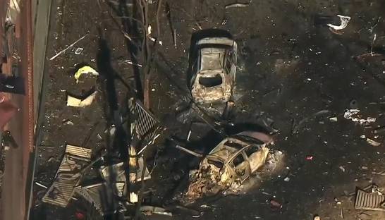 В американском Нэшвилле взорвался автомобиль