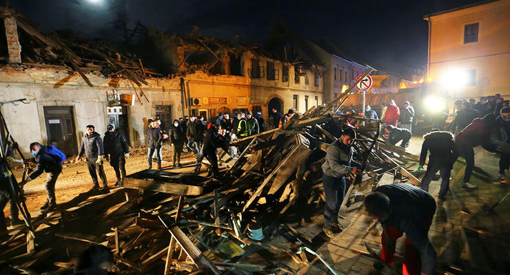 Среди пострадавших от землетрясения в Хорватии нет украинцев - посол