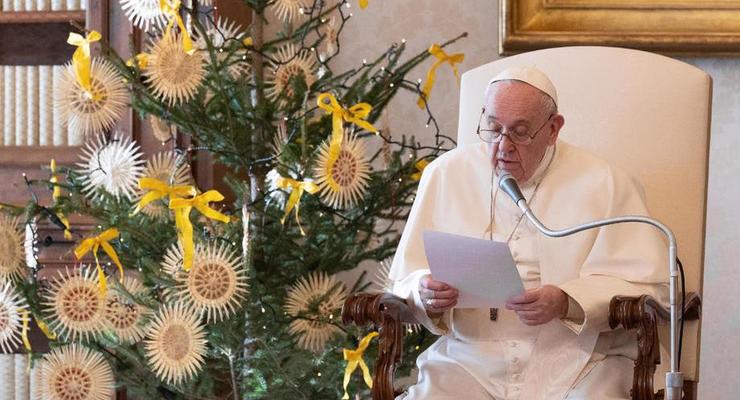 Папа Франциск впервые пропустит новогоднюю мессу