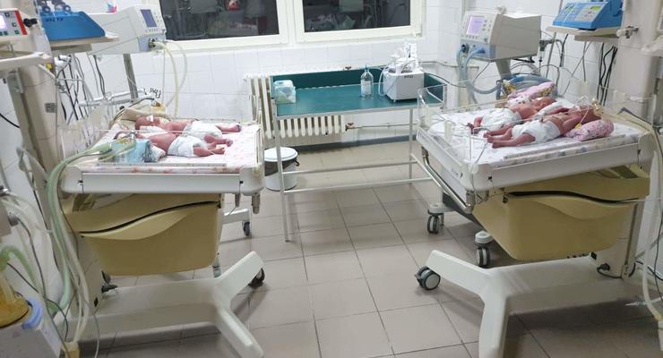На Закарпатье у 20-летней женщины родилось сразу четверо детей