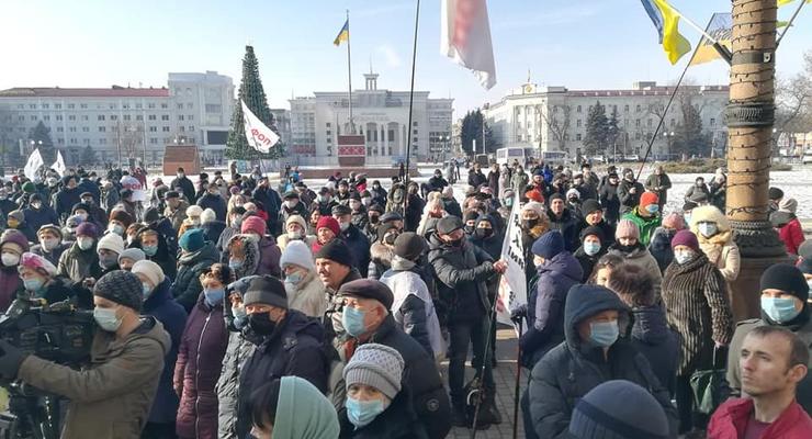 В Украине продолжается тарифный протест