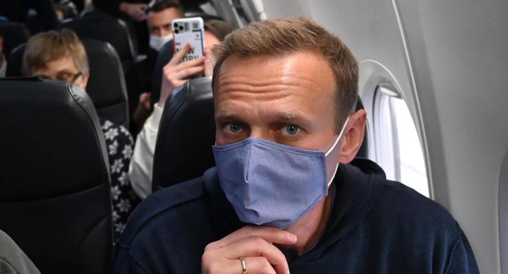 Алексей Навальный прилетел в Москву