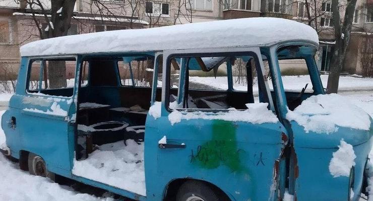 В Киеве труп индуса нашли в заброшенной машине
