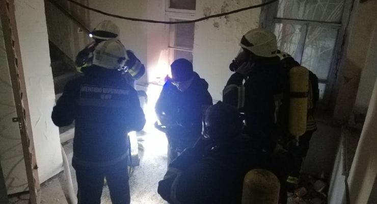 В Одессе ночью горело общежитие юридической академии