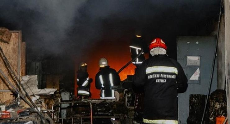 На Тернопольщине ликвидировали пожар в воинской части