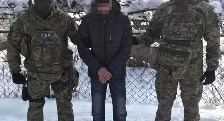 В ходе спецоперации СБУ задержан лазутчик "ЛНР"