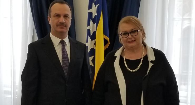 Возвращение луганской иконы: Посол встретился с главой МИД Боснии