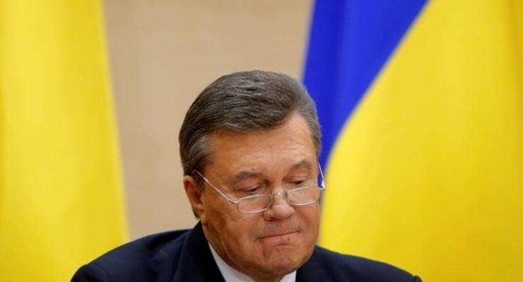 Януковичу сообщили о новом подозрении в госизмене