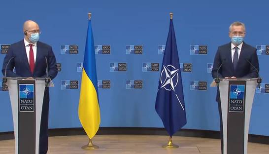 Столтенберг рассказал Шмыгалю о вступлении Украины в НАТО