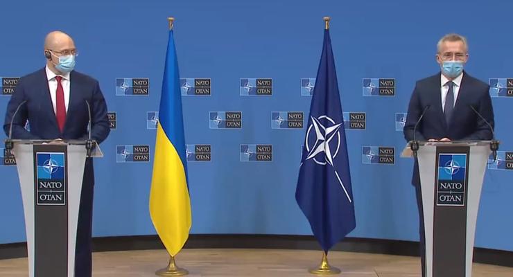 Столтенберг рассказал Шмыгалю о вступлении Украины в НАТО