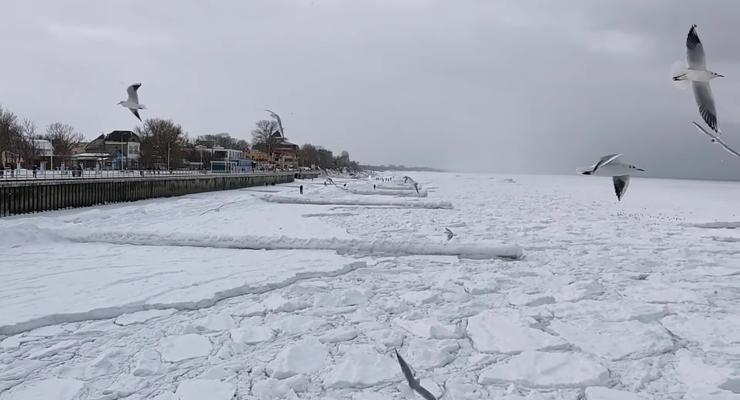 Балтийское море замерзло впервые за 25 лет