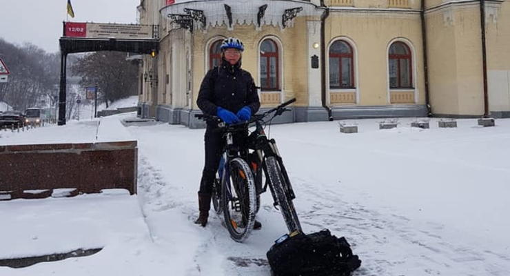 В Киеве у голландского дипломата угнали велосипед