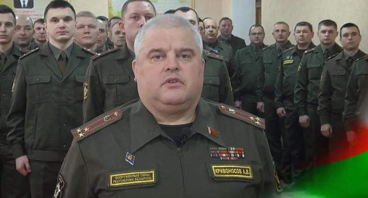 В Гомеле офицер передал "заряд энергии" Лукашенко