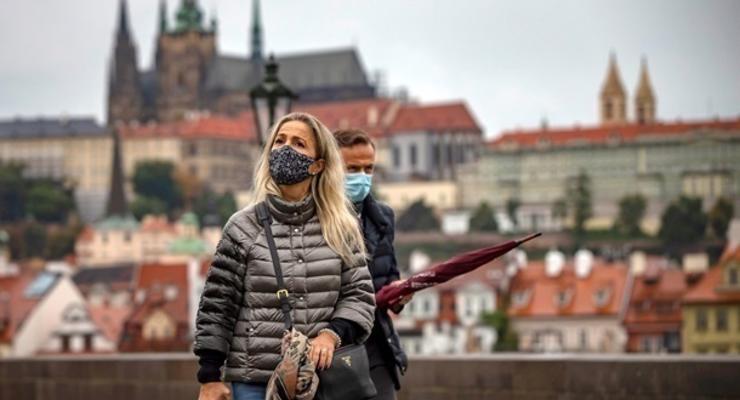 В Чехии рекордные показатели заболеваемости коронавирусом