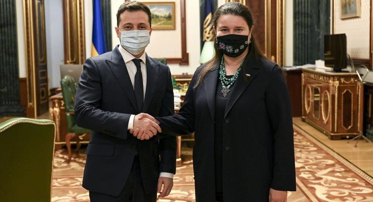 Зеленский назначил экс-министра Маркарову новым послом Украины в США