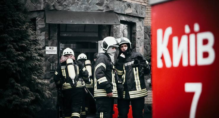В Киеве утром горел дом престарелых