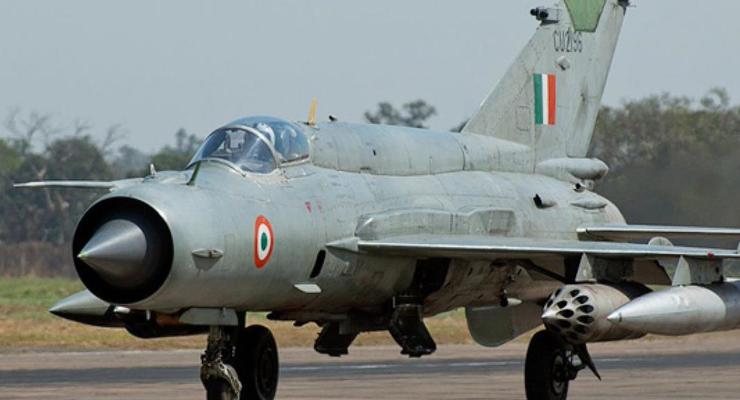 В Индии разбился истребитель МиГ-21, есть жертвы
