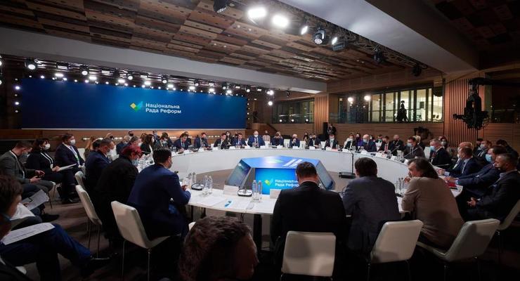 Нацсовет реформ Украины собрался впервые с осени