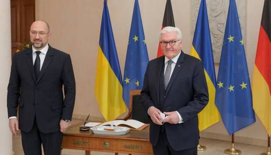 Шмыгаль встретился со Штайнмайером