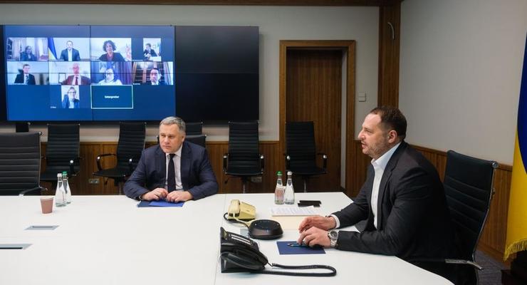 Ермак осбудил с послами G7 Донбасс и погром ОП