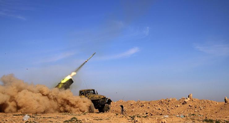 База США в Сирии обстреляна ракетами