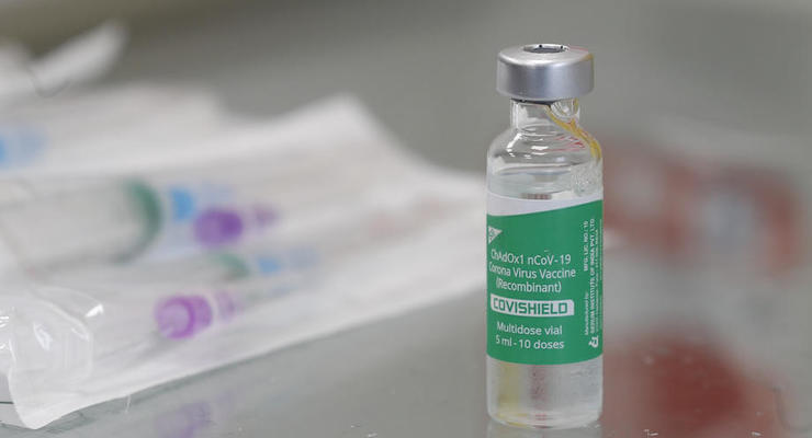Всю первую вакцину Covishield направят на первую прививку украинцев