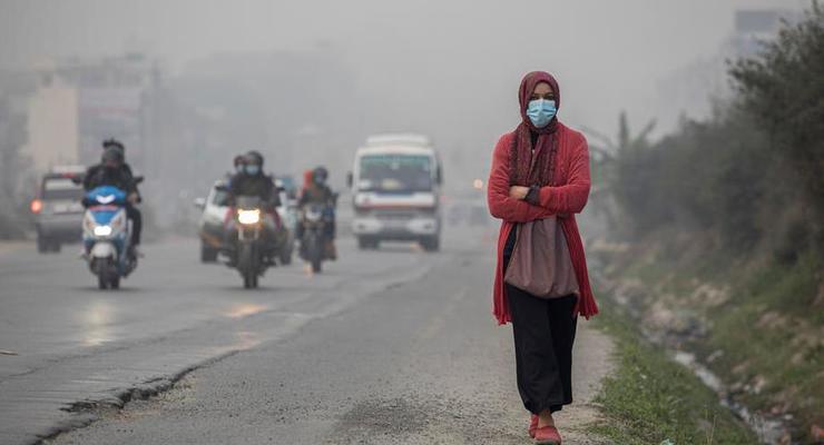 Столицу Непала окутал рекордный смог