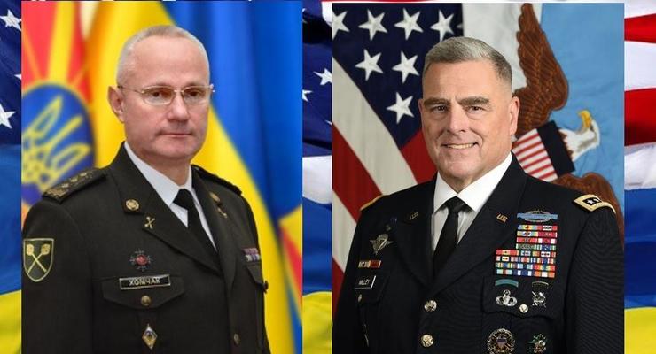 Хомчак обсудил с представителем штаба ВС США безопасность в Украине