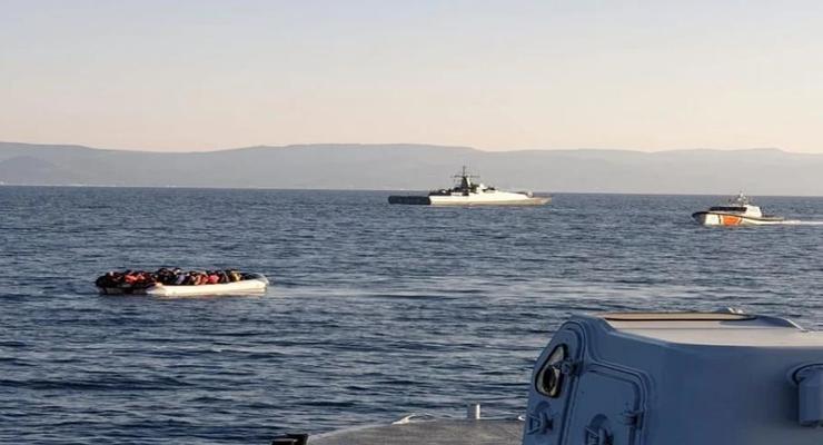 Турецкие катера мешали греческой береговой охране перехватить мигрантов