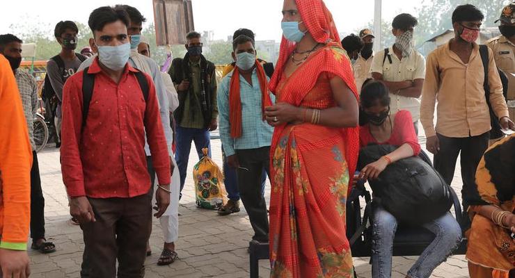 В Индии рекордное число COVID-заболевших за сутки