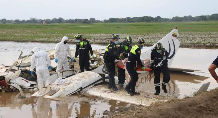 В Эквадоре разбился самолет, есть жертвы