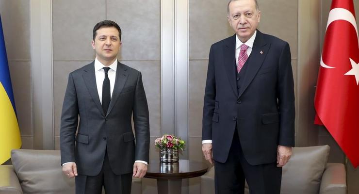В Стамбуле проходит встреча Зеленского и Эрдогана