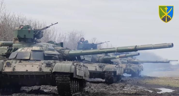 ВСУ тренировались отбивать танковый прорыв у Крыма