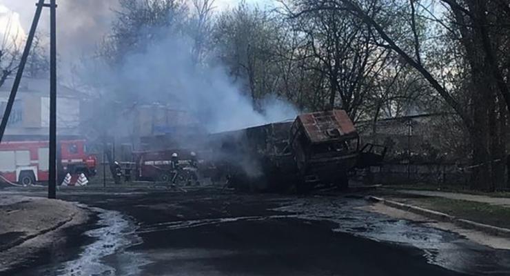 В Рубежном произошел пожар в воинской части
