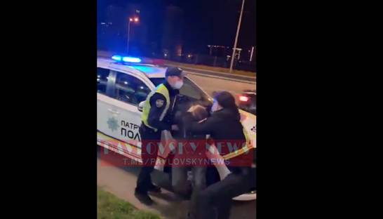 В Киеве полиция жёстко задержала Маймана, известного дракой с Кивой